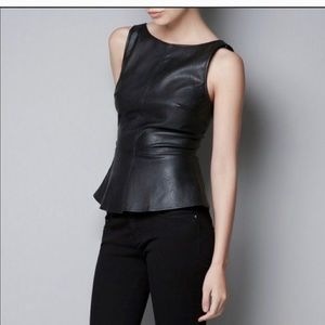 - ZARA TRAFALUC SLEEVELESS TOP